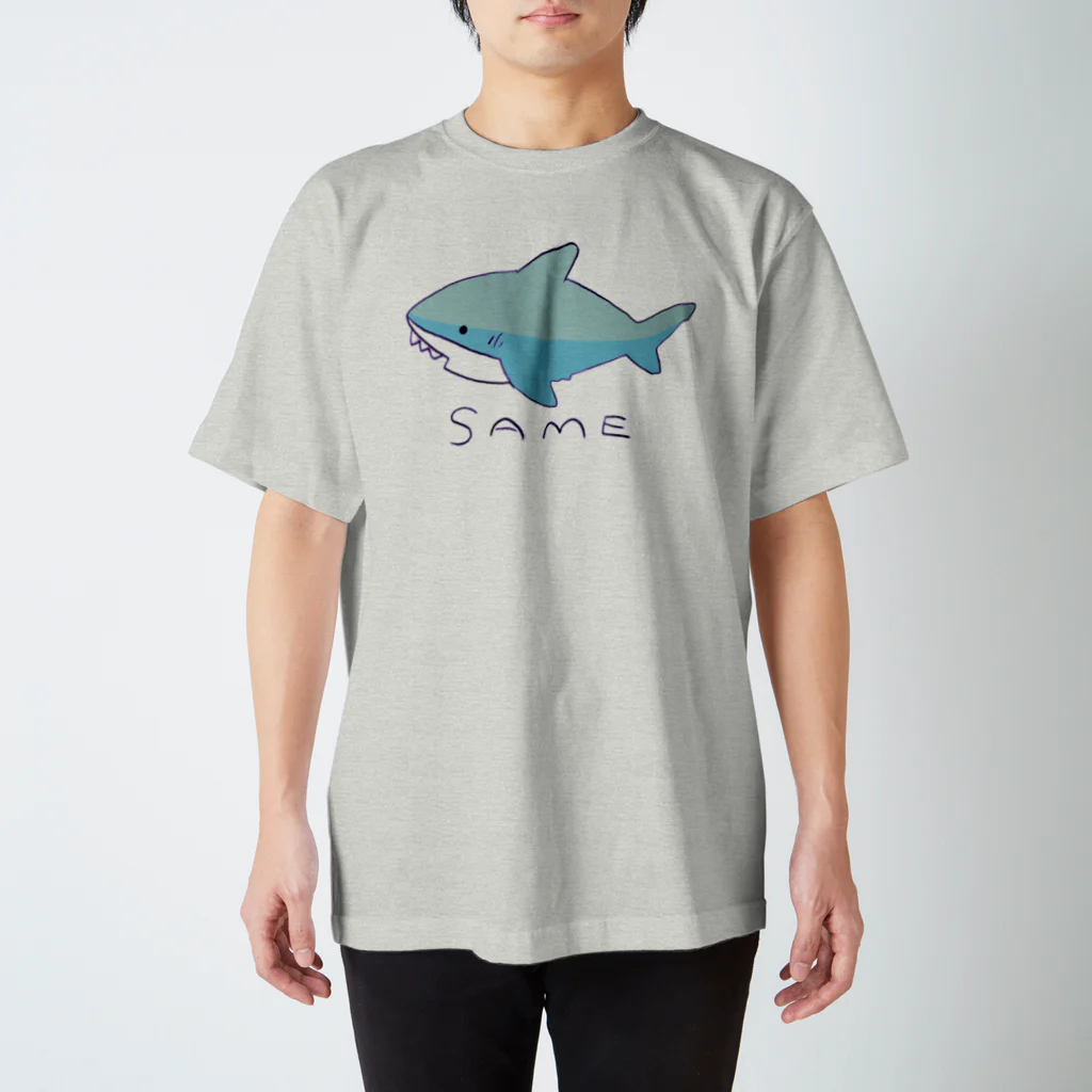 ちくわ屋さんのサメ　パーカー Tシャツ　スウェット スタンダードTシャツ