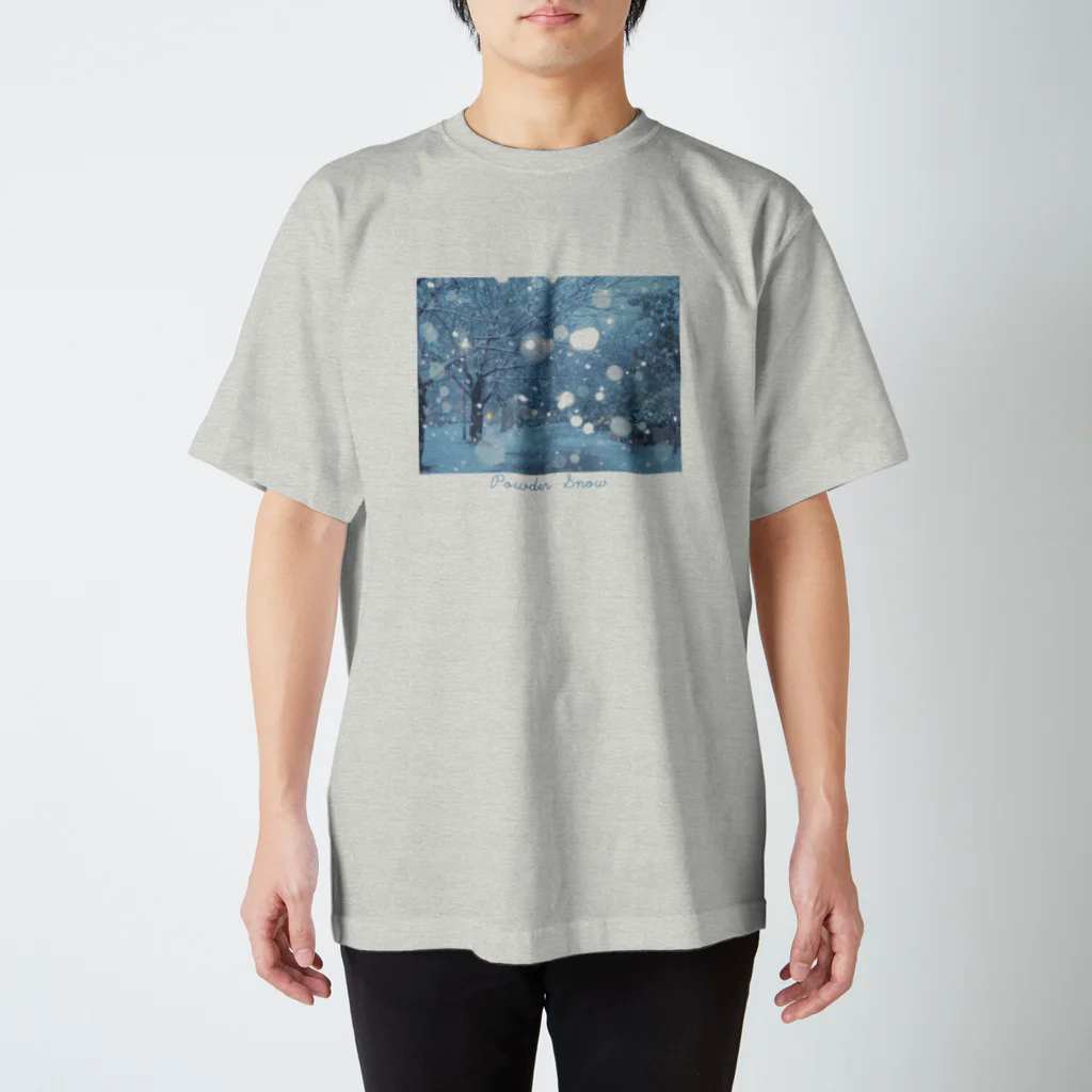 私が見た景色、作ったものの雪 スタンダードTシャツ