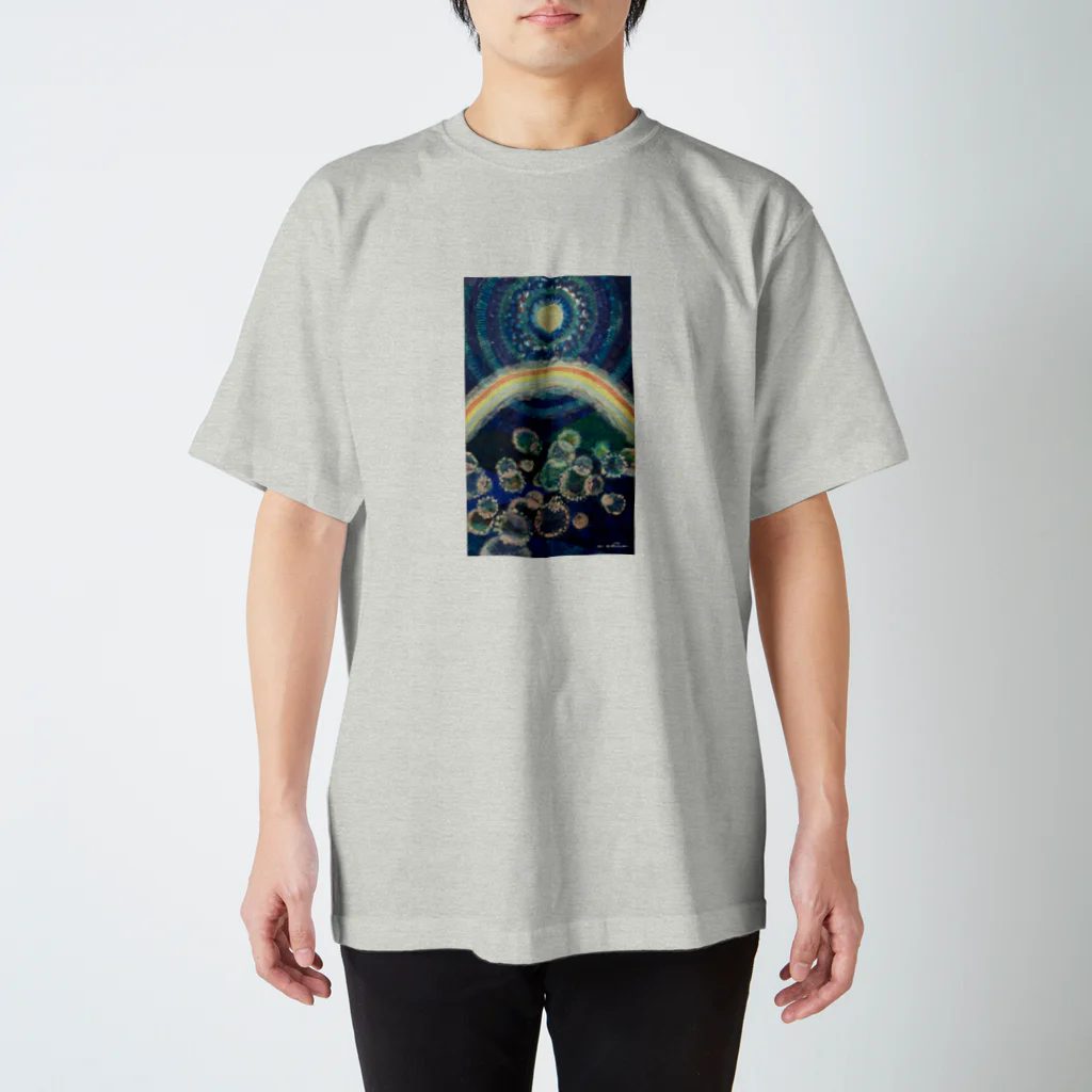 ælicoの月と虹 スタンダードTシャツ