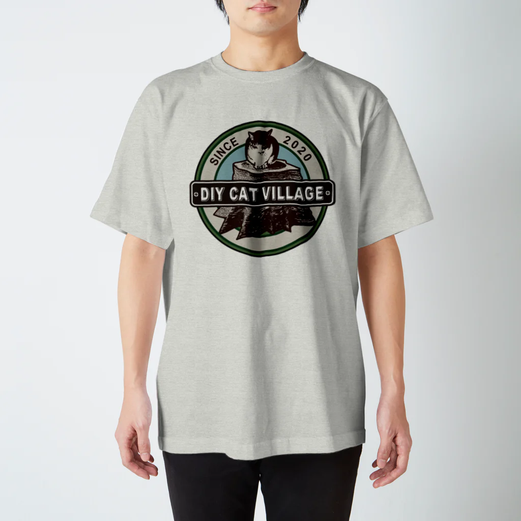 DIY Cat Villageのロゴ DIY Cat Village スタンダードTシャツ