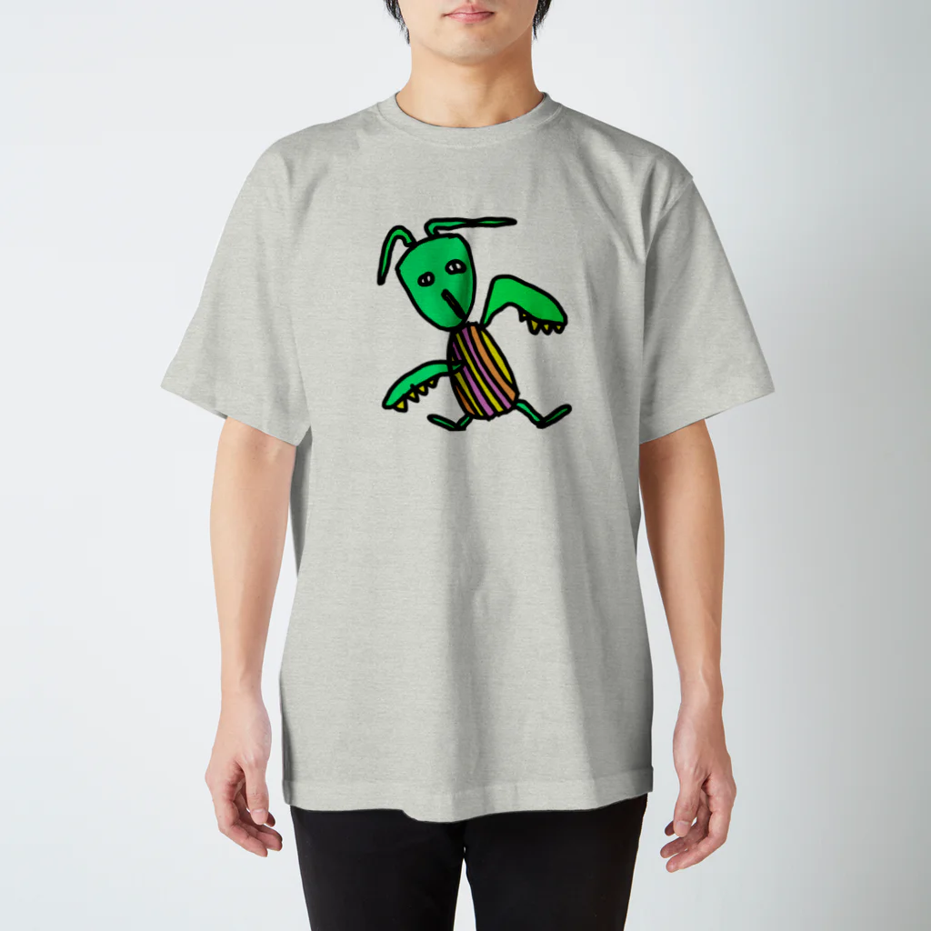 みほDESIGNのカマキンくん。 スタンダードTシャツ