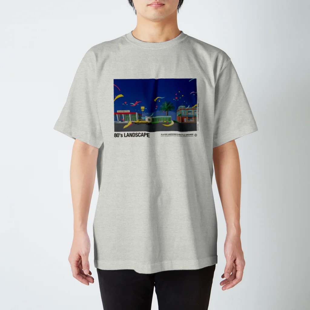 ブリーフ天使の80sLANDSCAPE_B スタンダードTシャツ