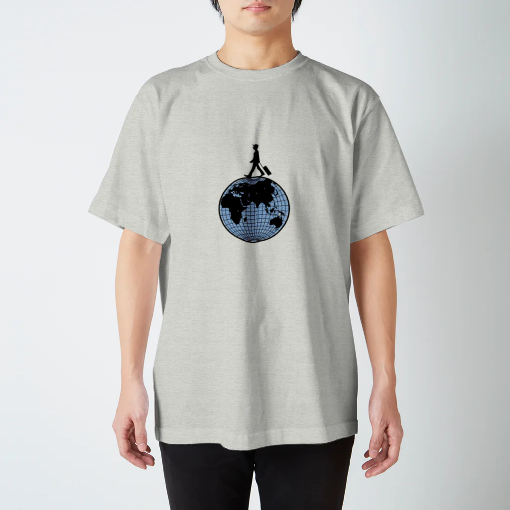 WA!POPの地球　青海波 Regular Fit T-Shirt