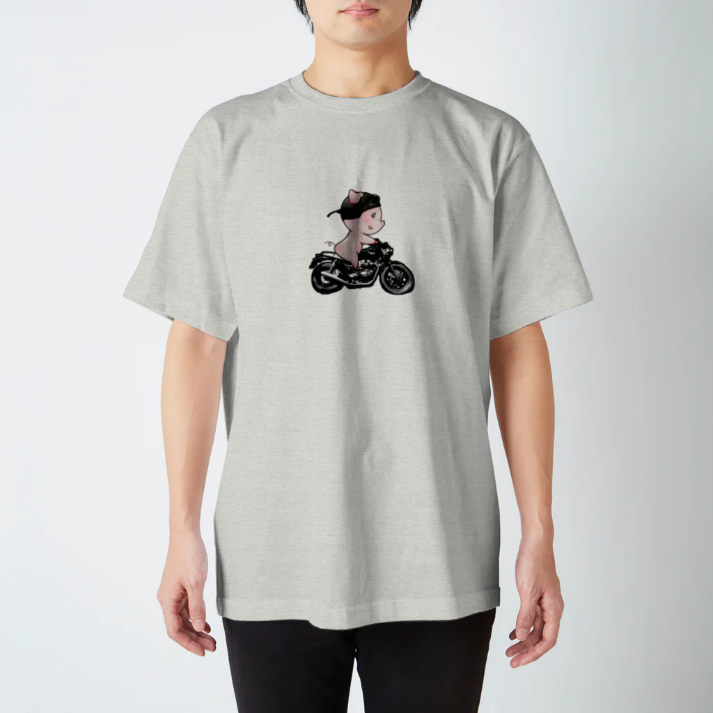 走る豚の走る豚 Regular Fit T-Shirt
