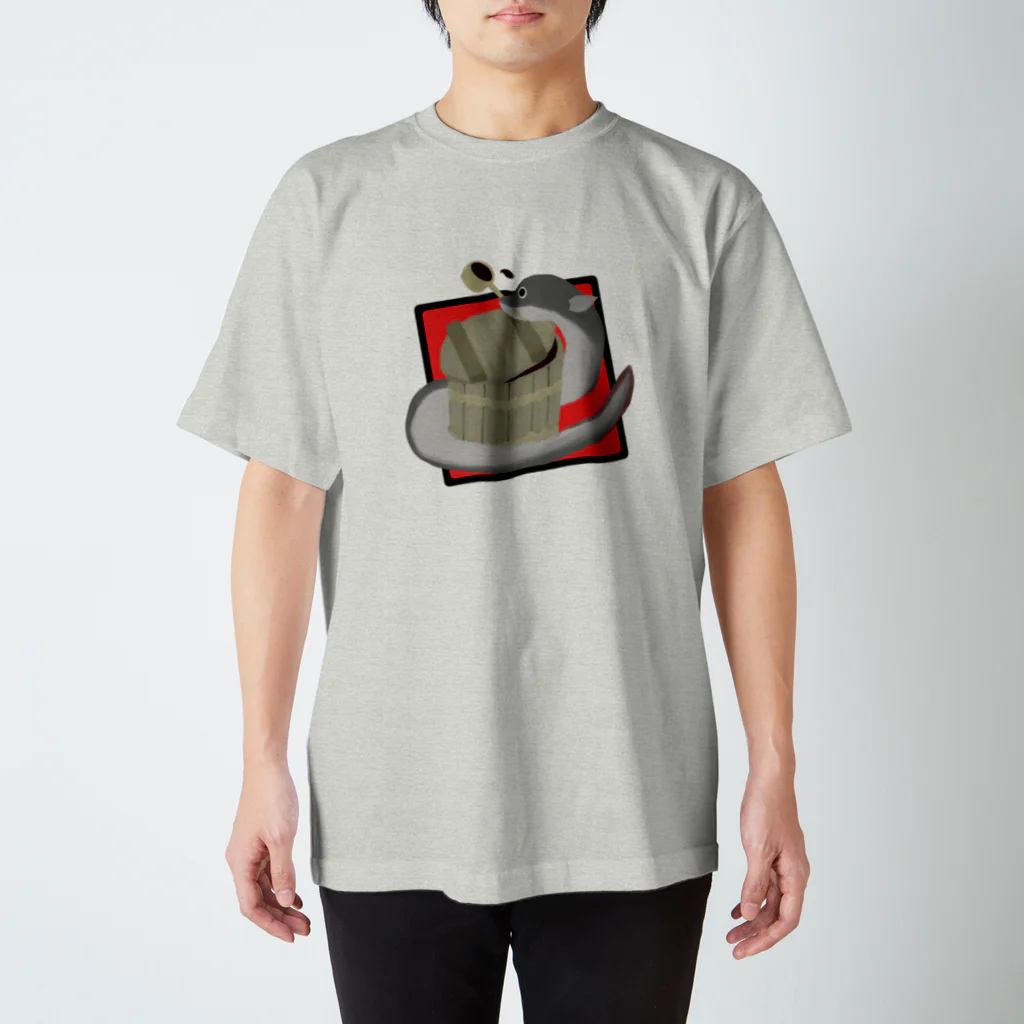 深海Factoryの蒲焼タレウナギ Regular Fit T-Shirt