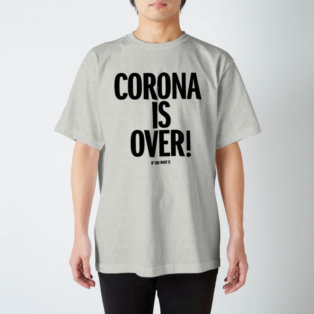 LOUD MINORITY .ShopのCORONA IS OVER スタンダードTシャツ