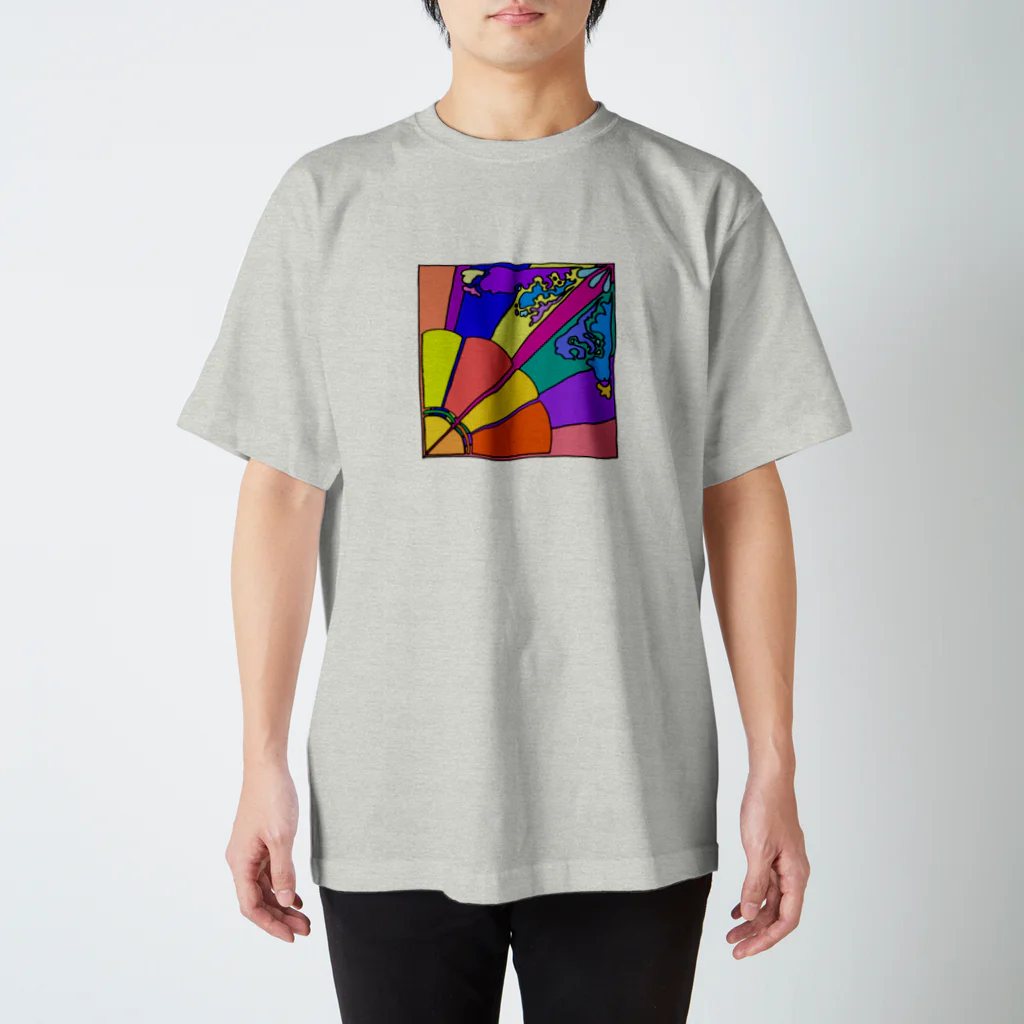 tomoringringの太陽と海と空 Regular Fit T-Shirt