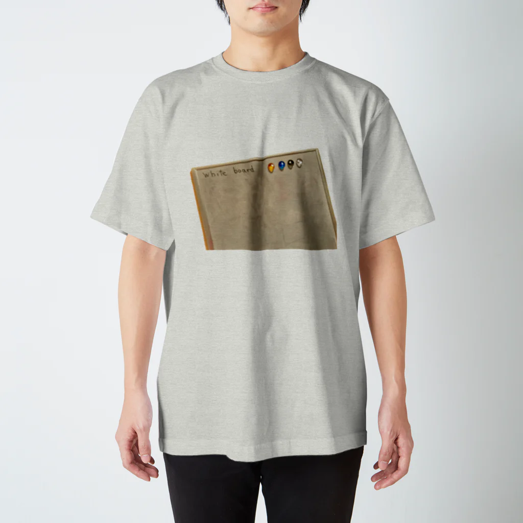 FutaseKuroのwhite boardの遺跡 スタンダードTシャツ