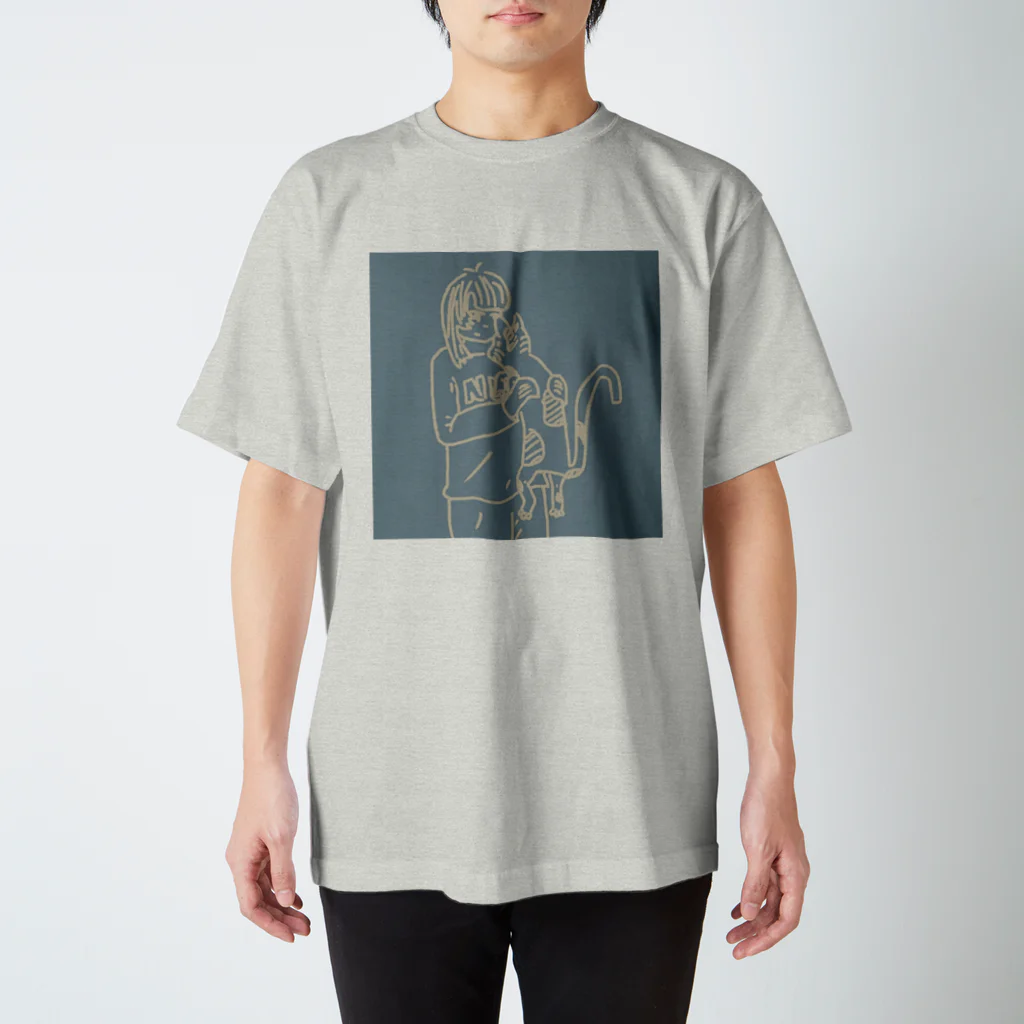 高野望の猫T Regular Fit T-Shirt