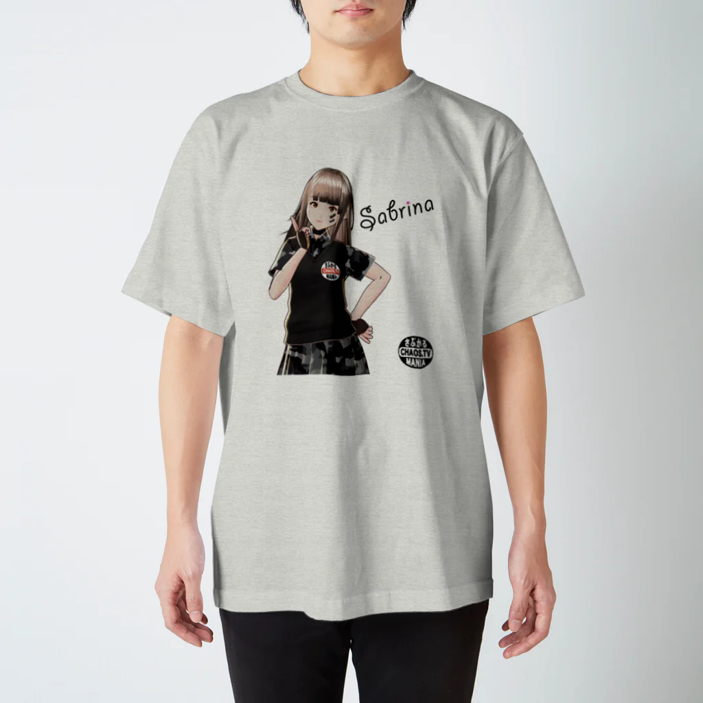 さぶかるカオスPXのさぶ里奈さん レギュラーBタイプ スタンダードTシャツ