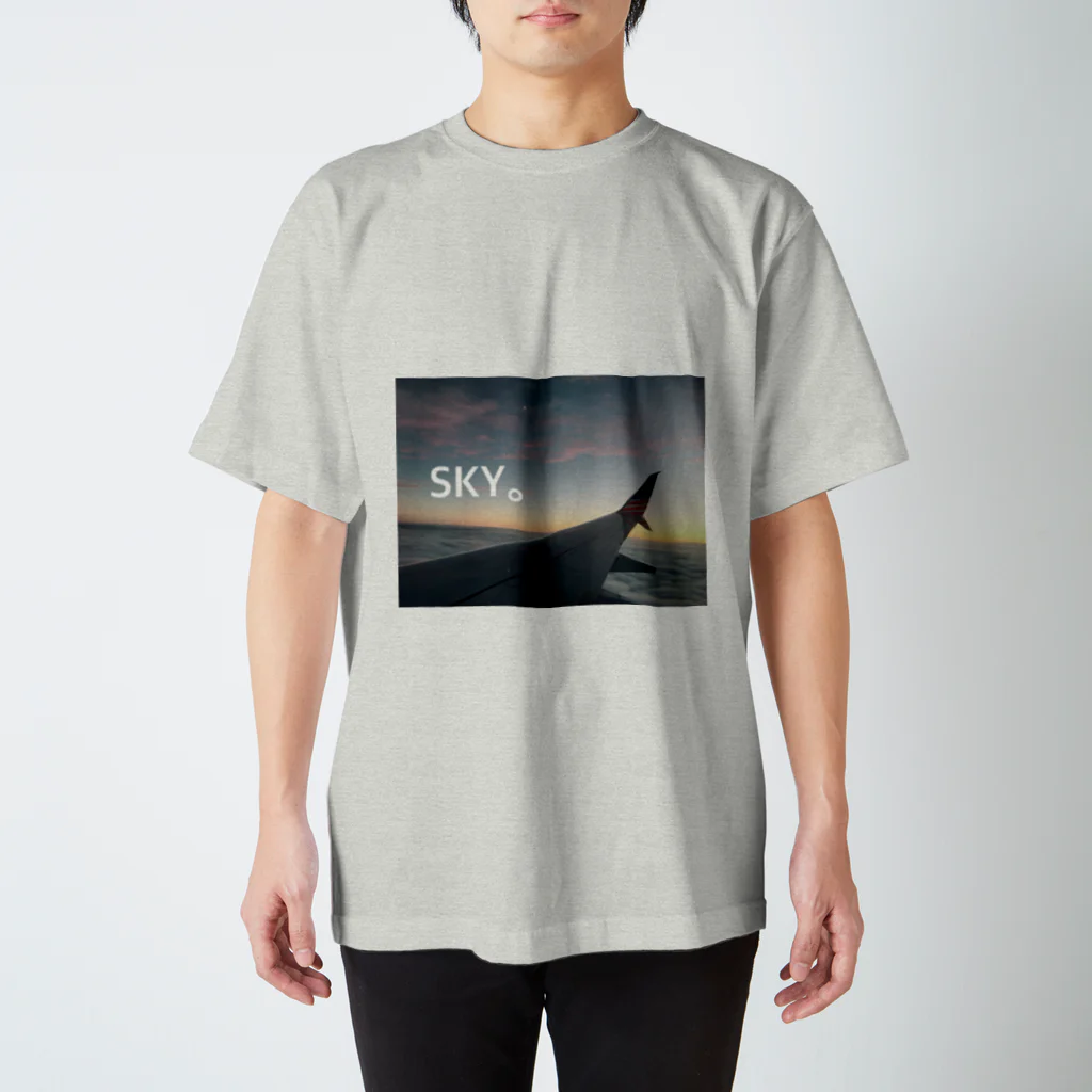 bokuのSKY。 スタンダードTシャツ