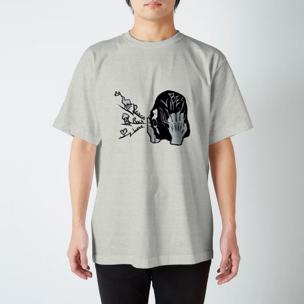 NEOJAPANESESTYLE                               のpeace ROCK love スタンダードTシャツ