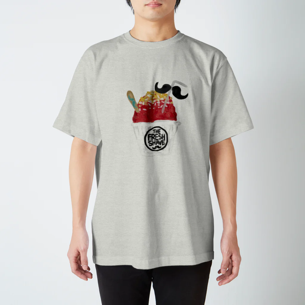 MOKU honoluluのshave ice スタンダードTシャツ