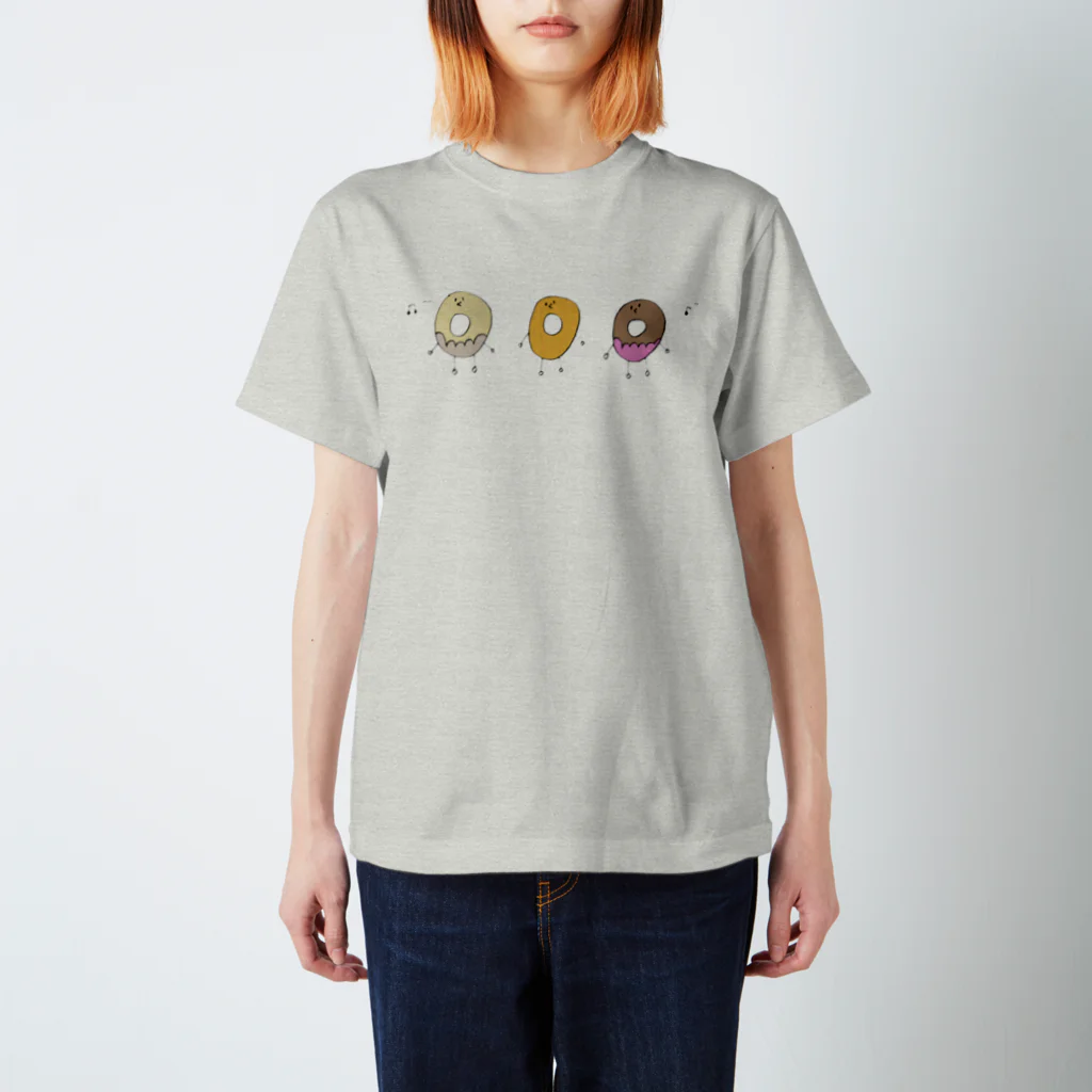 うしこの唄うドーナッツ Regular Fit T-Shirt