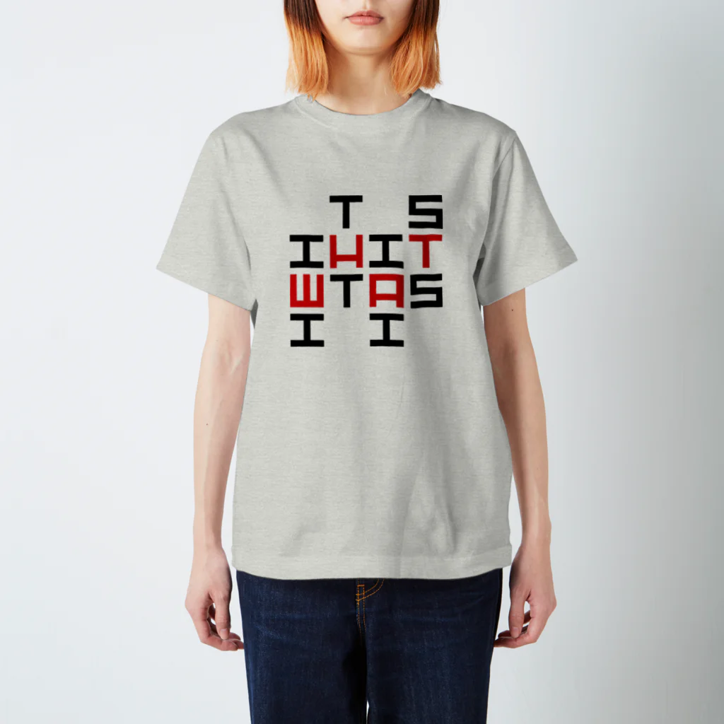 EASELのit is what it is スタンダードTシャツ