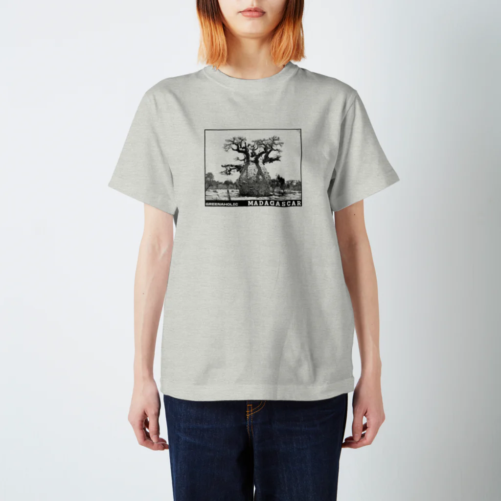uncle of plants （植物おじさん）の植物おじT バオバブ Regular Fit T-Shirt