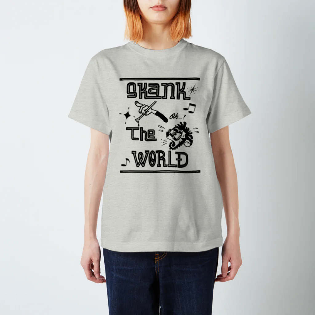 Skank The WorldのSTW スタンダードTシャツ