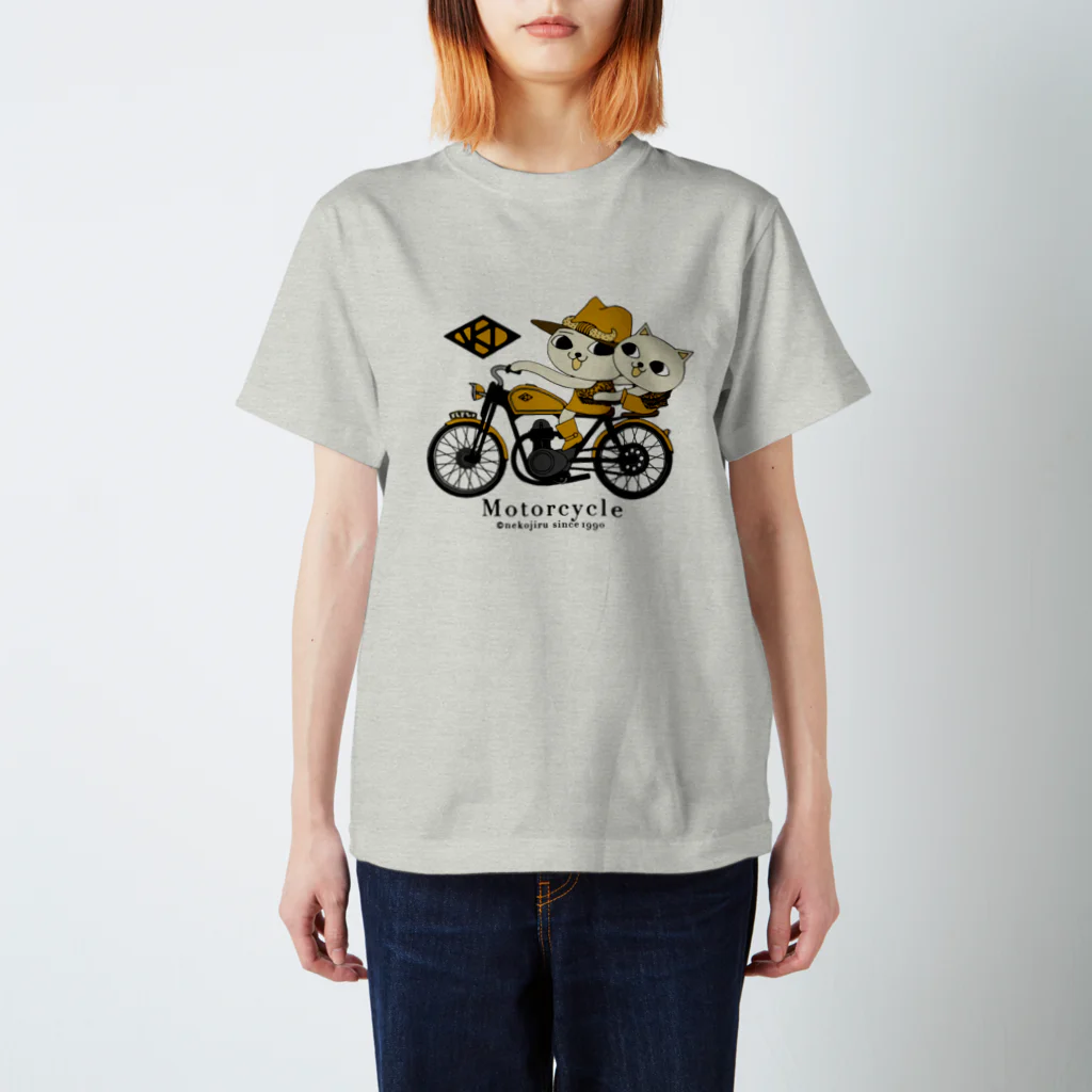 ねこぢるショップのモーターサイクル(スタンダードTシャツ) Regular Fit T-Shirt