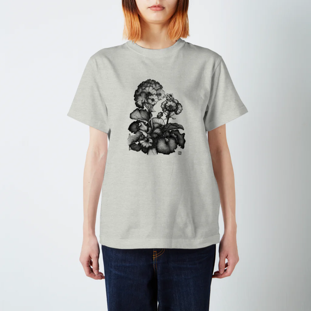 Neko-Usaのゼラニウム Regular Fit T-Shirt