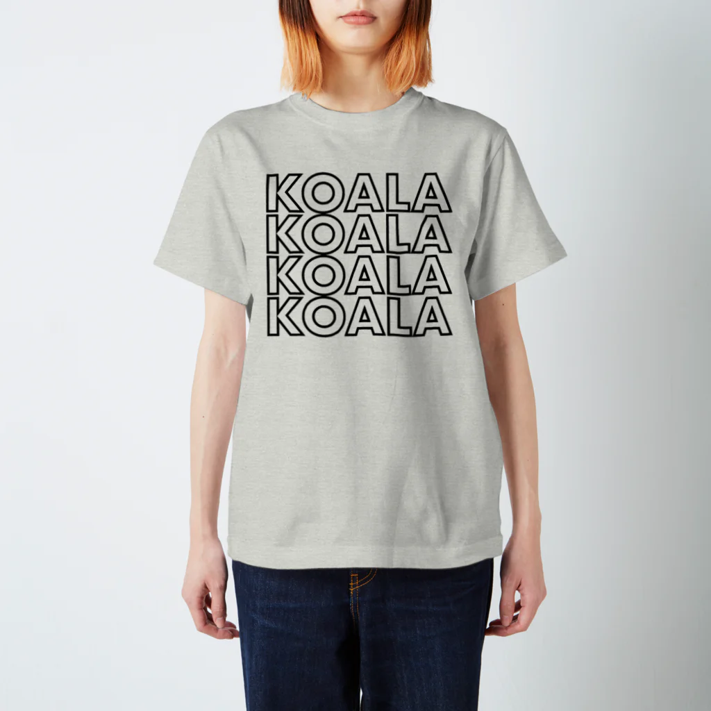 bonsoirのコアラコアラコアラコアラ2 Regular Fit T-Shirt