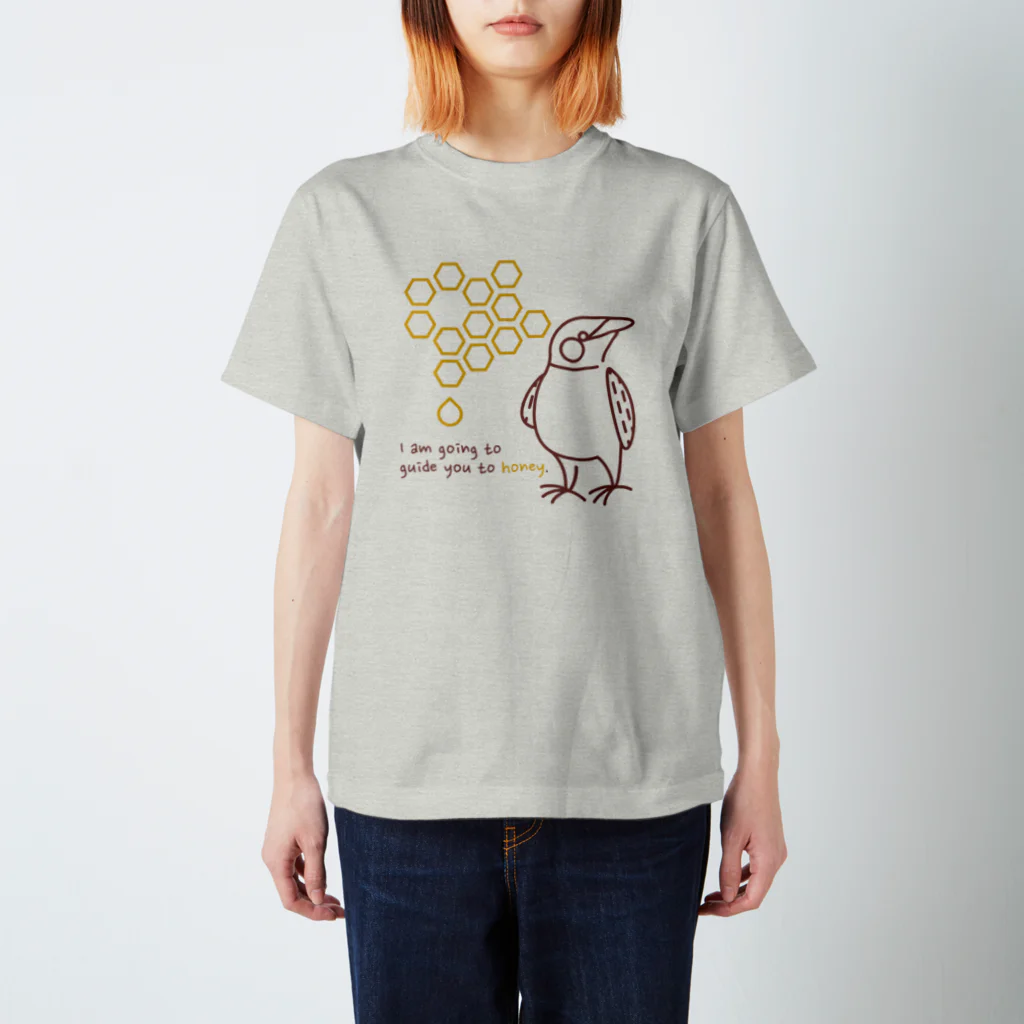 kh.wildlifeのhoney guide スタンダードTシャツ