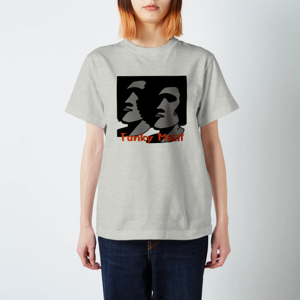 Aangel444MのFunky Moai  スタンダードTシャツ