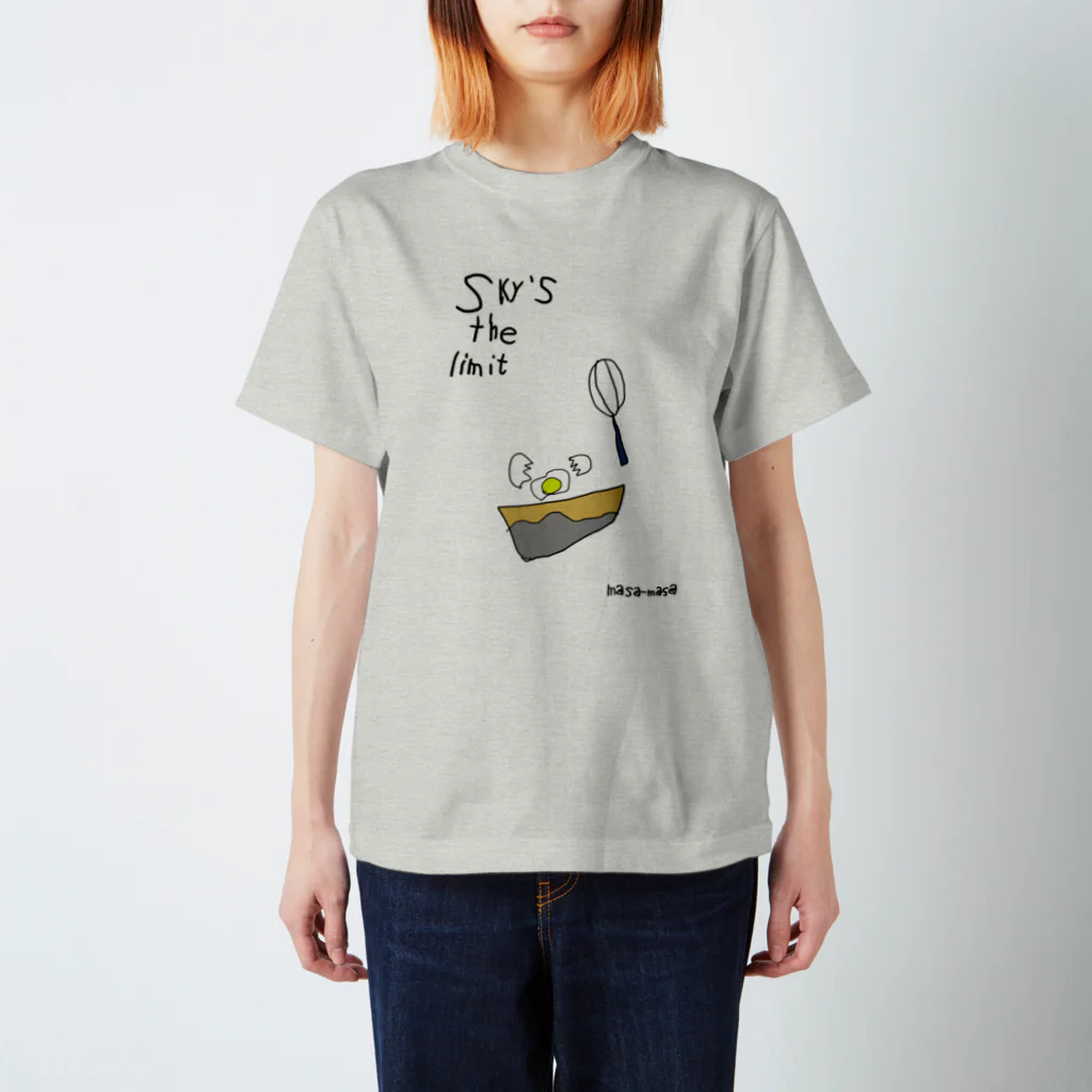 masa-masaのいきてるパンをつくろう スタンダードTシャツ