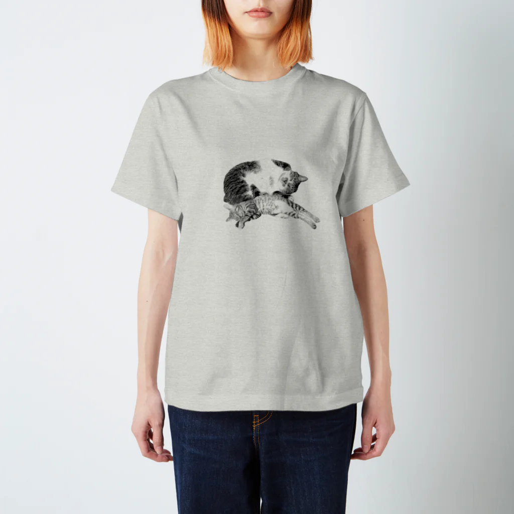 CAT-workshopのかわいい寝子　LOVE CAT Regular Fit T-Shirt