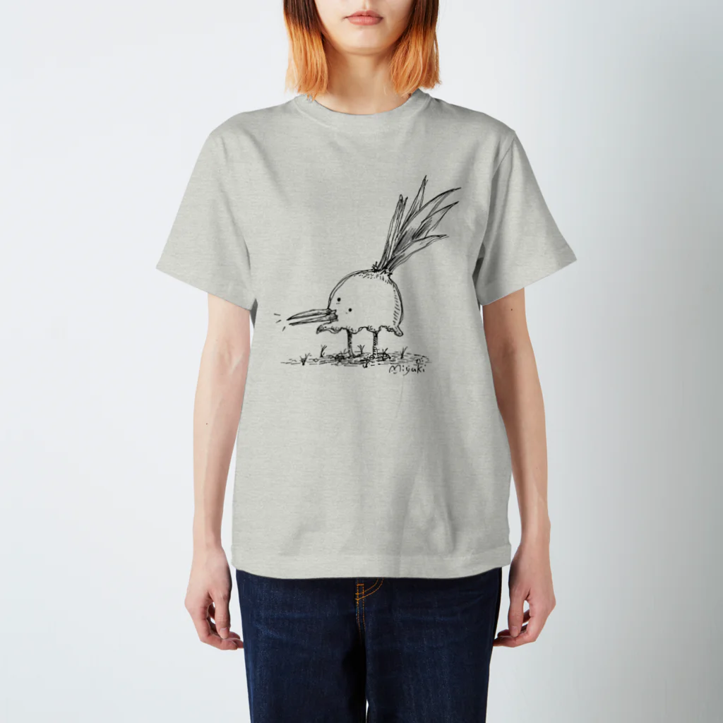 OBAKE's Mansion ShopのOnion Bird  スタンダードTシャツ