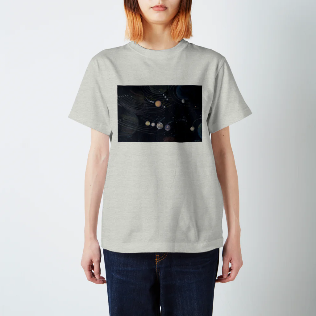 しじょるのSatellites Regular Fit T-Shirt