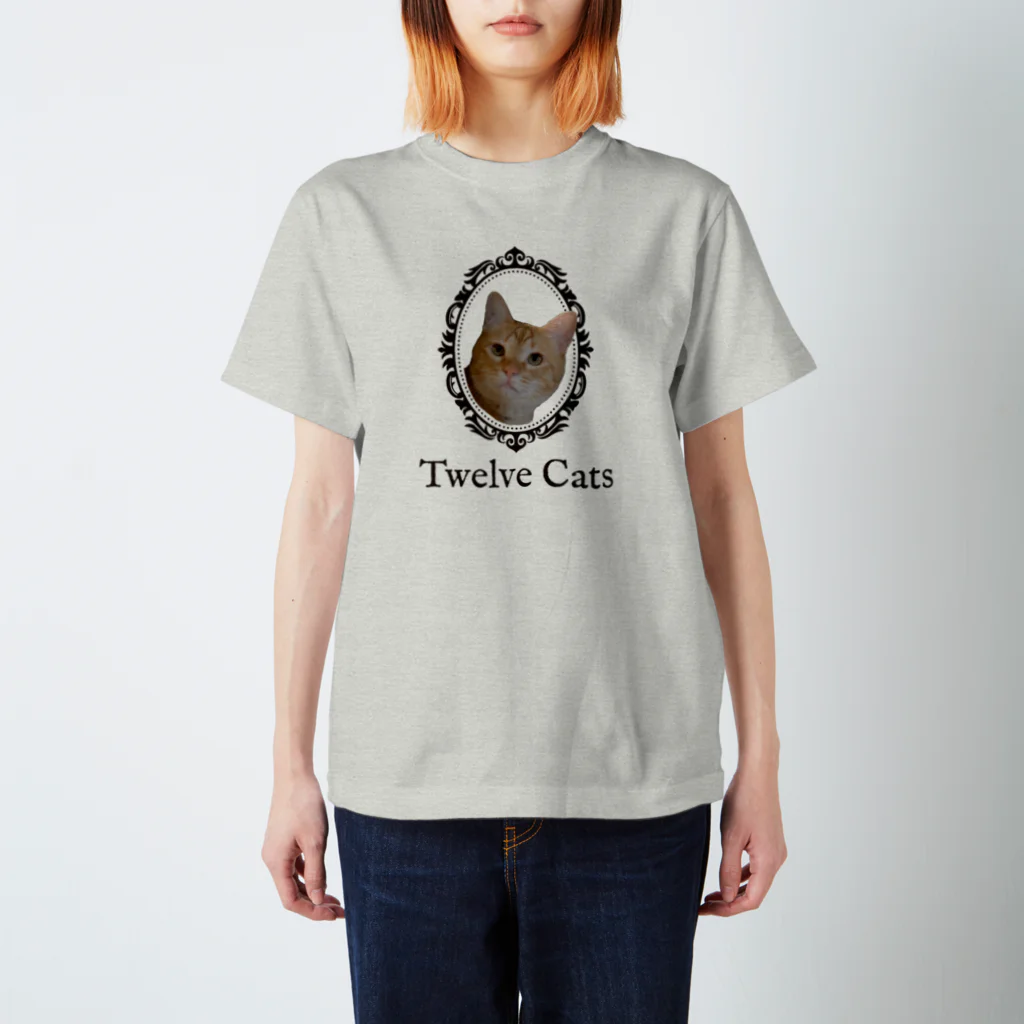 Twelve Catsのエンブレム スタンダードTシャツ