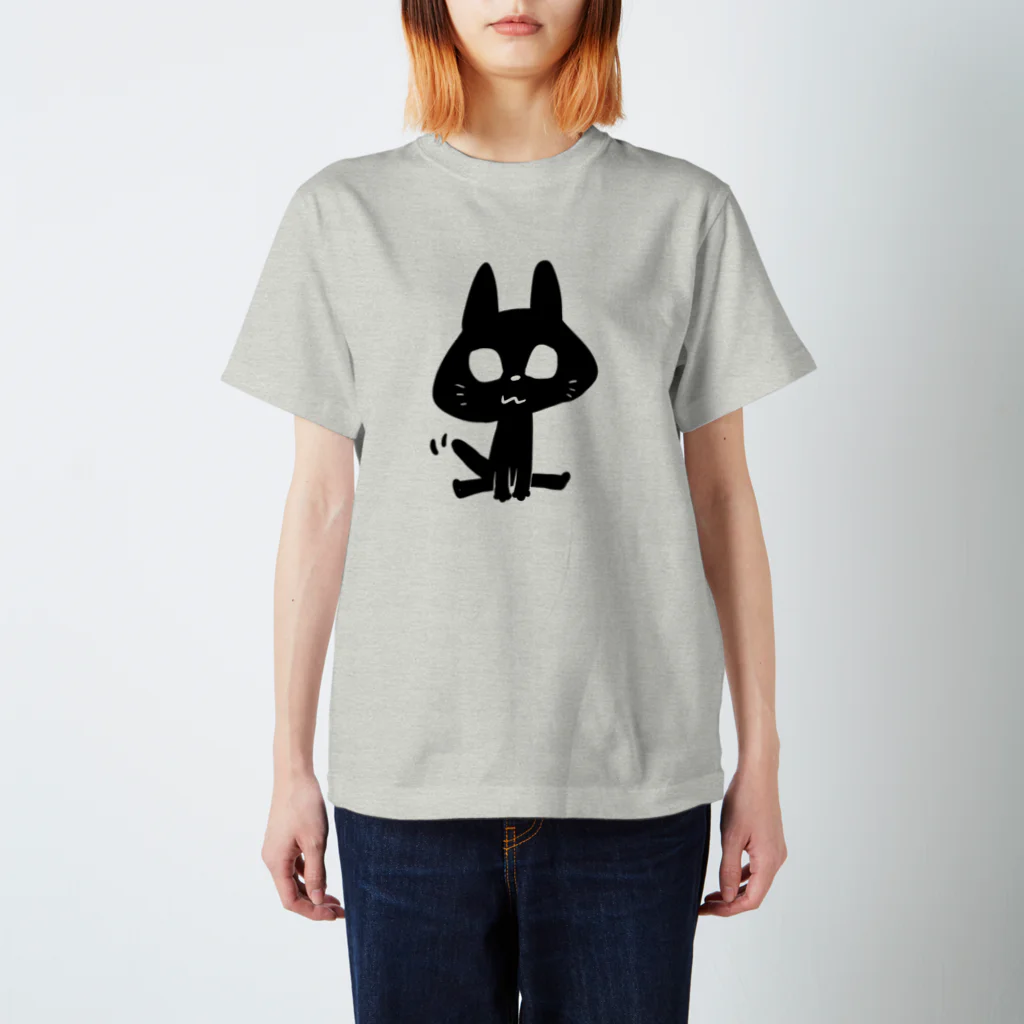 ittetsuの黒猫ジョバンニ スタンダードTシャツ