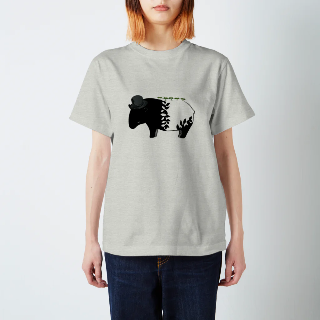 煙屋のtapir スタンダードTシャツ