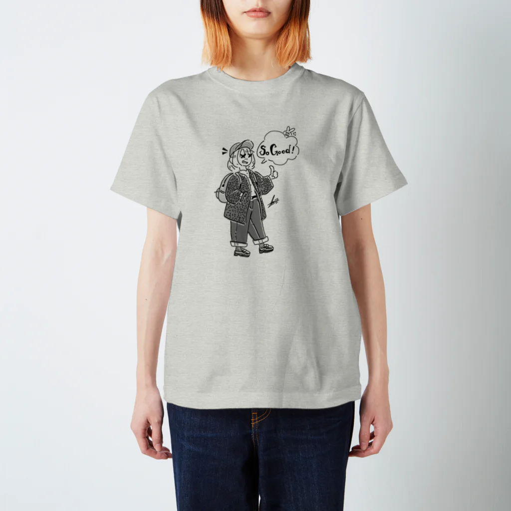 Gete-mono-okiのSO GOOD スタンダードTシャツ
