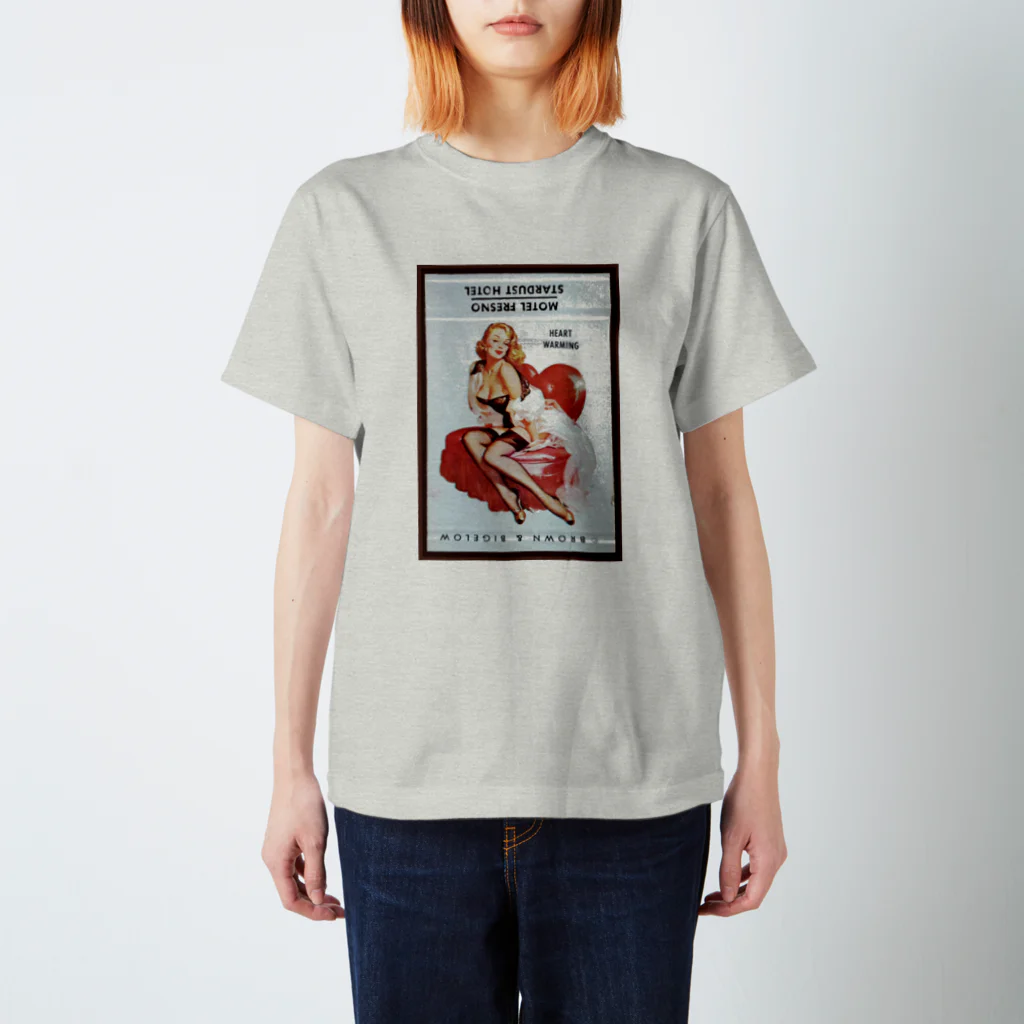 ★Rusteez★ by shop cocopariのMOTEL FRESNO STARDUST HOTEL スタンダードTシャツ