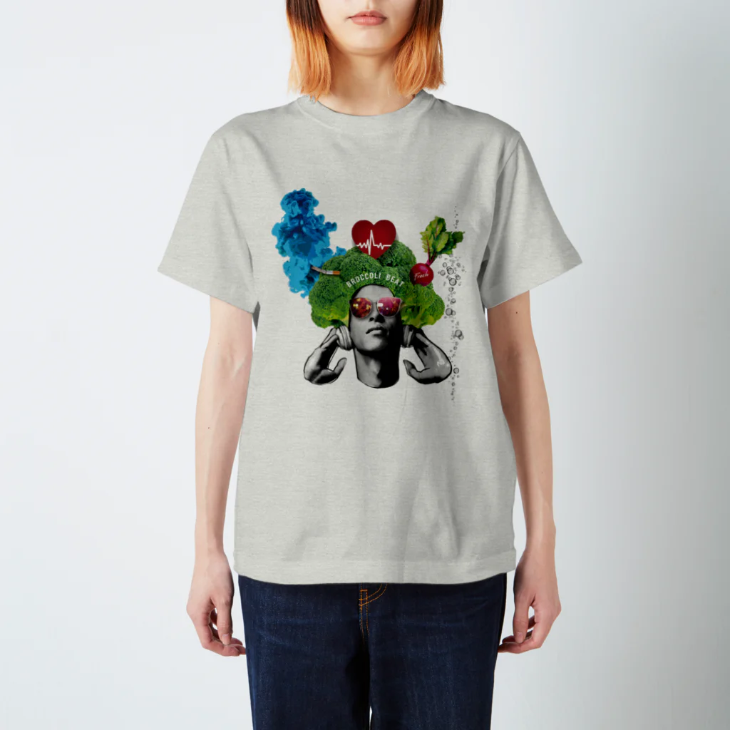 Jun Komatani　のBroccoli beat Regular Fit T-Shirt