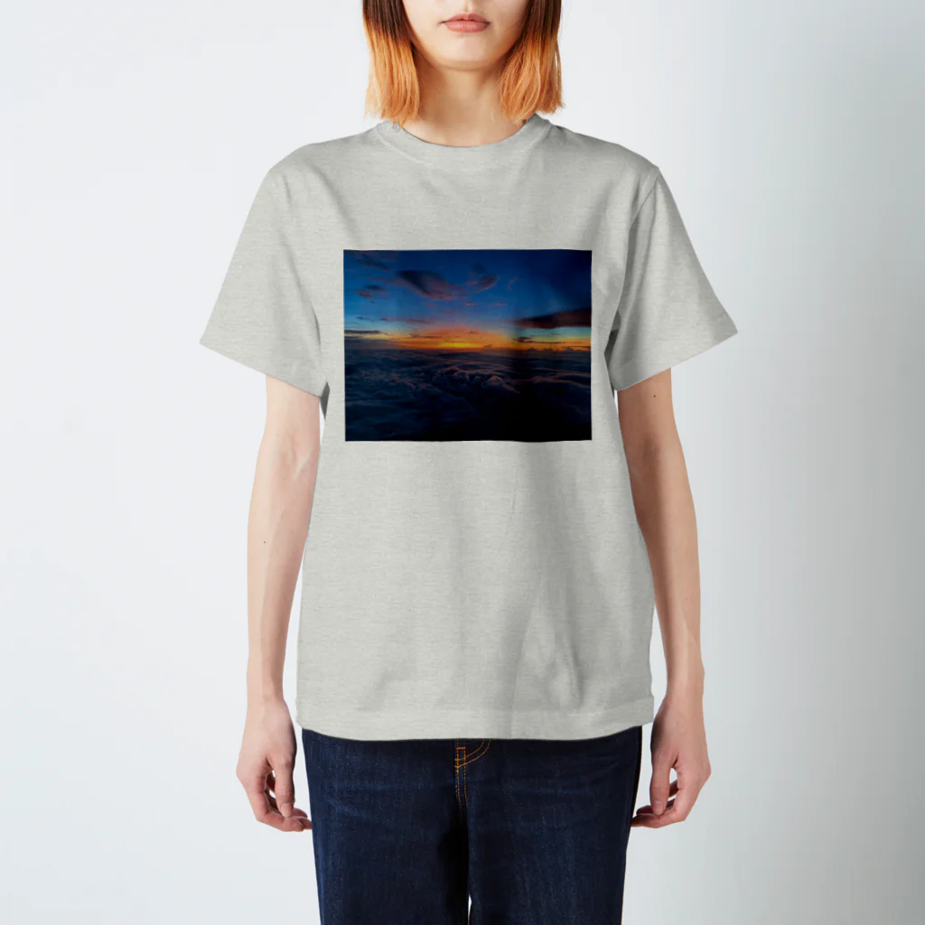 reoの頑張った富士山 スタンダードTシャツ