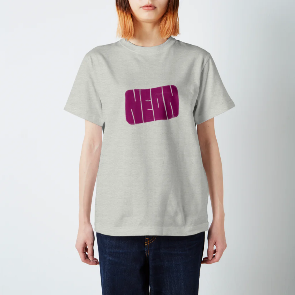 NEON CITY MARKETのBasic “NEON” T-shirt Regular Fit T-Shirt