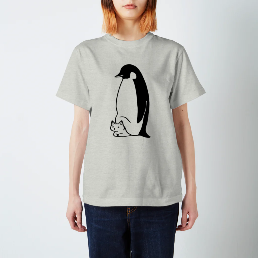 わの屋の暖を取るねこ（ペンギン） Regular Fit T-Shirt