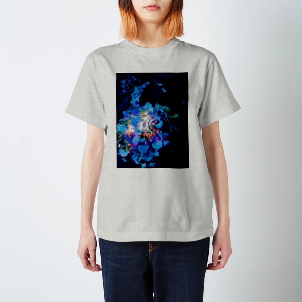 もげしゃんの紫陽花II Regular Fit T-Shirt