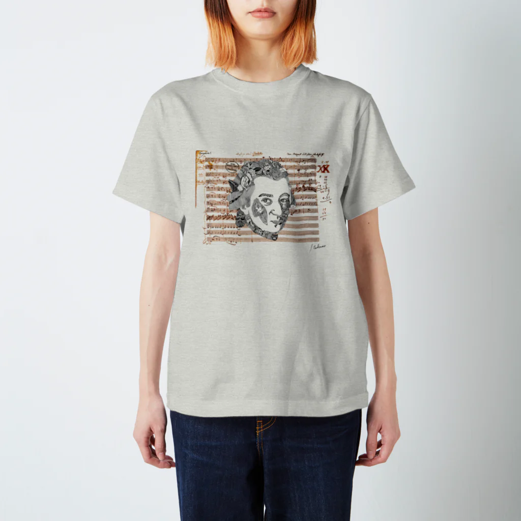 Atelier LifeのWolfgang Amadeus Mozart スタンダードTシャツ