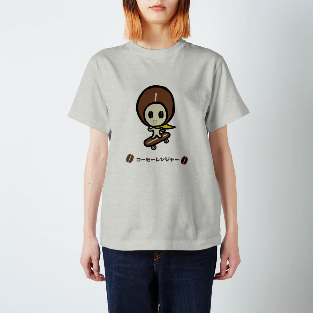 コーヒーレンジャーのコーヒーレンジャーHugイエロー Regular Fit T-Shirt