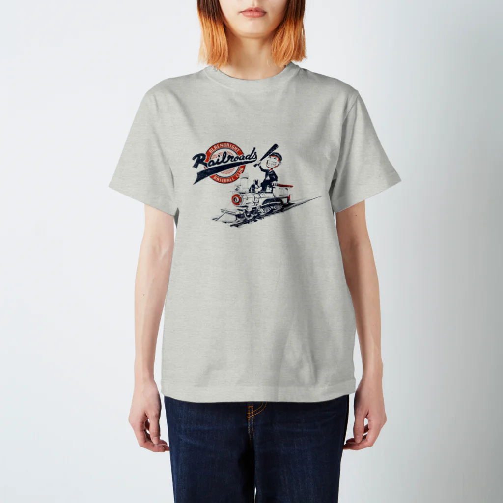 PoooompadoooourのRailroads　お猿さん【グランジ】 Regular Fit T-Shirt