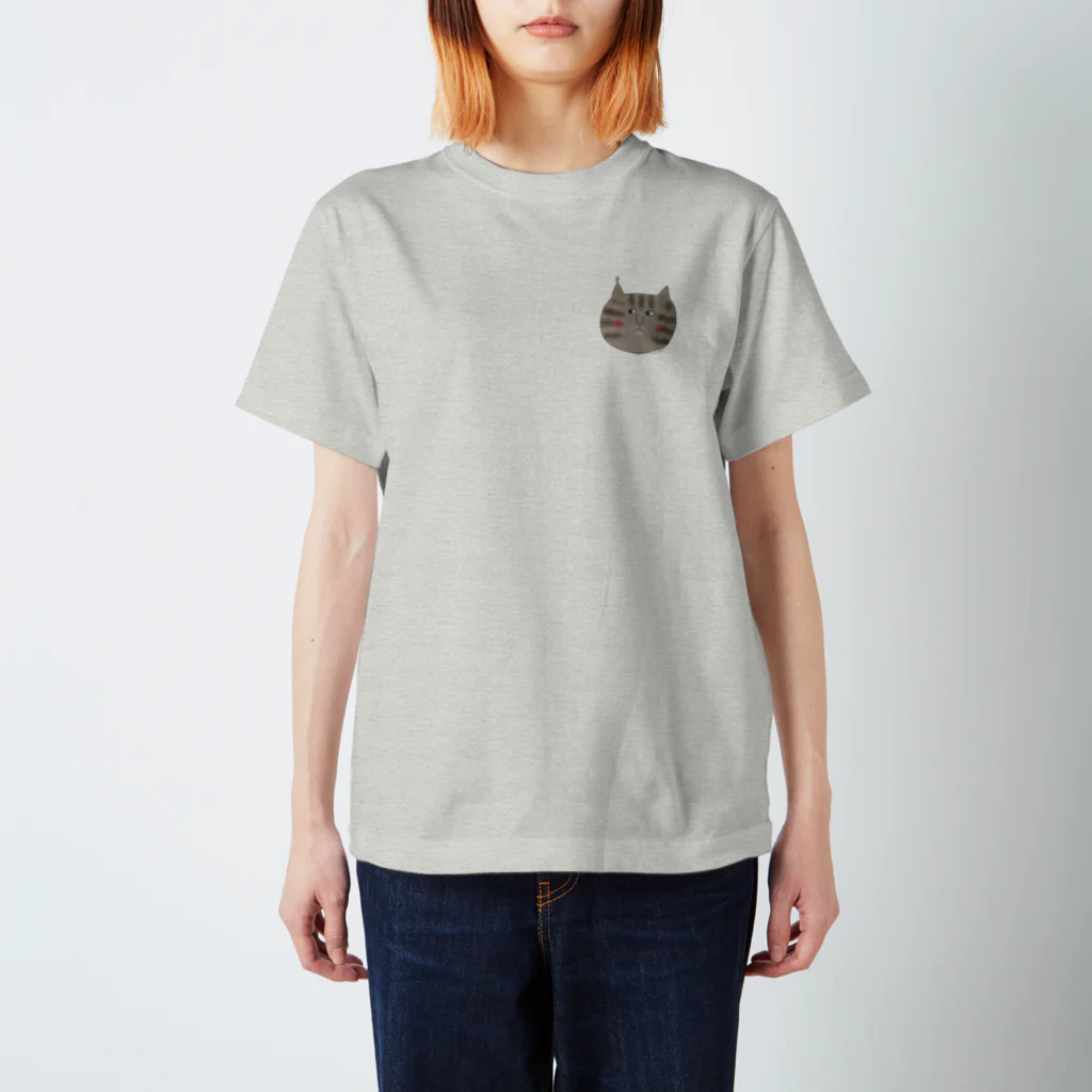 nicoriのちびキジトラさん Regular Fit T-Shirt