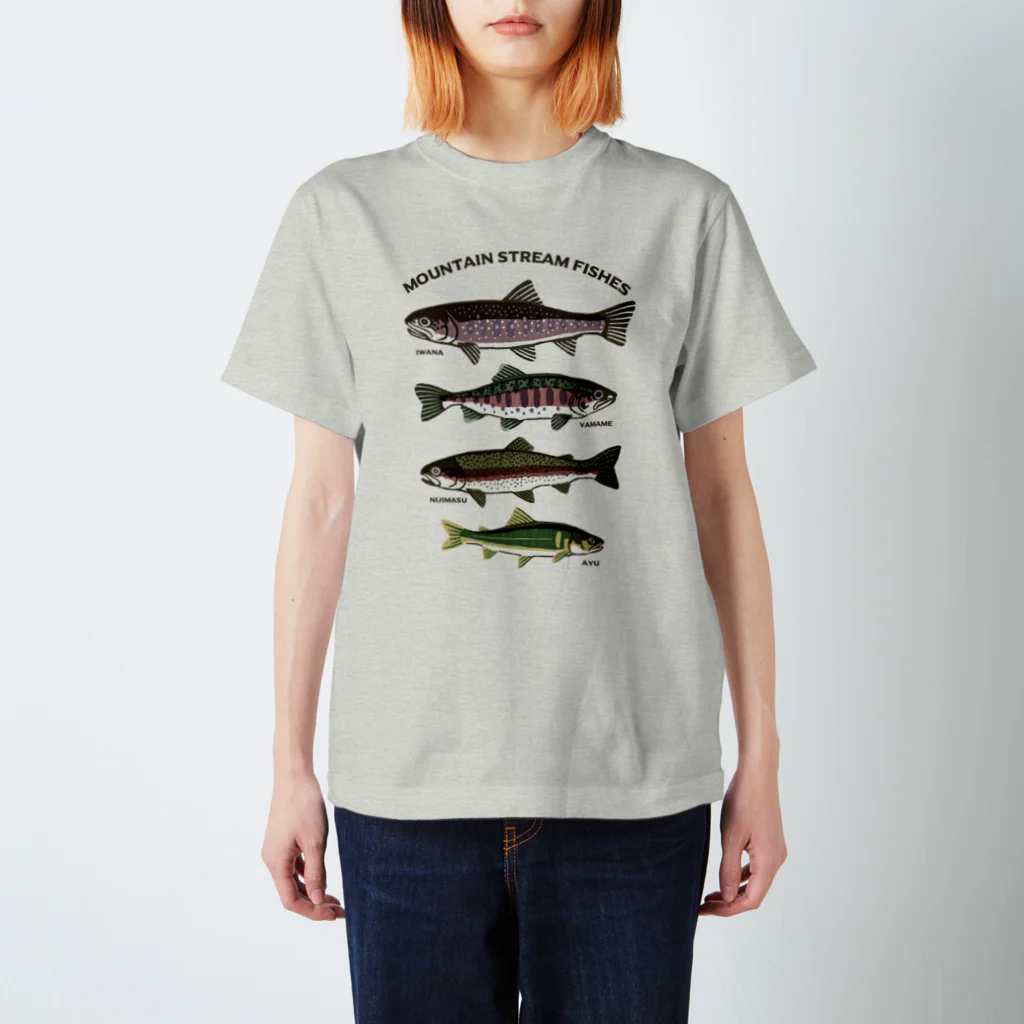 Tree Sparrowの渓流魚 Regular Fit T-Shirt