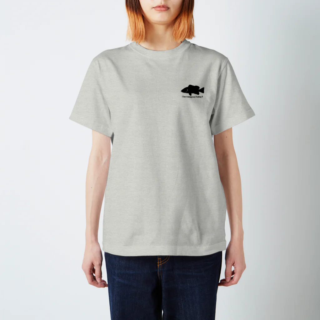 つりてらこグッズ(釣り好き＆おもしろ系)のマングローブフィッシングＴシャツ② Regular Fit T-Shirt