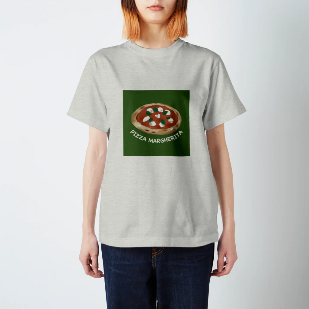 あずきいろのピッツァマルゲリータ Tシャツ スタンダードTシャツ