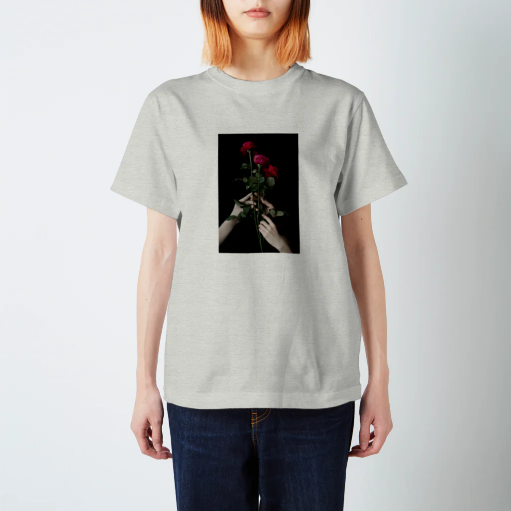 えはらあいの薔薇 スタンダードTシャツ