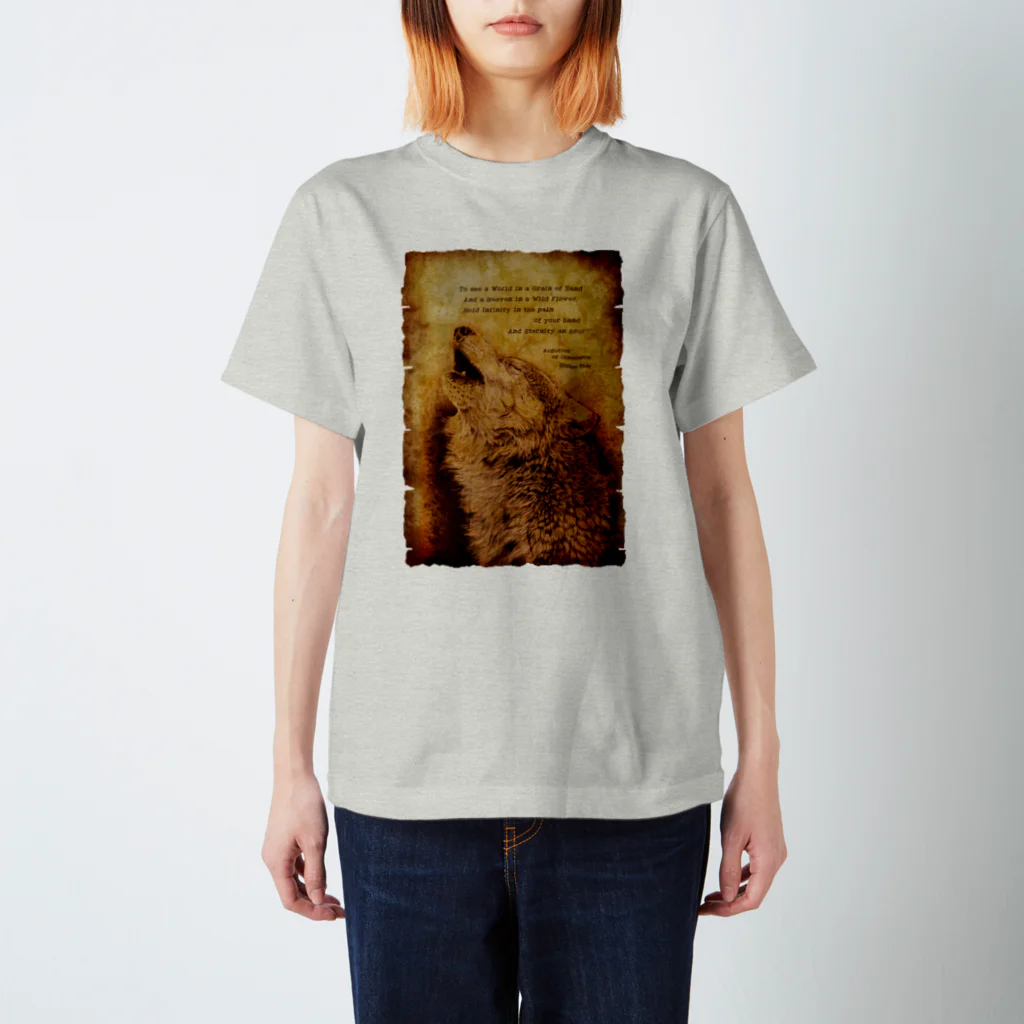 nature boxのHowling Wolf 2 Regular Fit T-Shirt