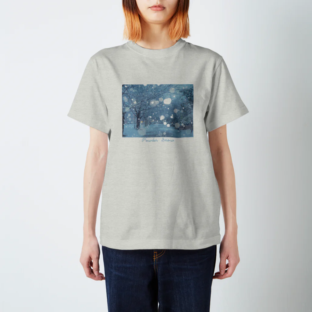 私が見た景色、作ったものの雪 スタンダードTシャツ